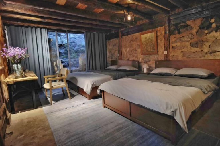 Bedroom 2, Yunshang Holiday Manor, Qujing