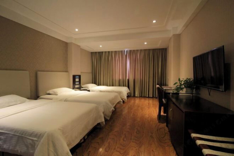 Bedroom 3, GreenTree Shell Hotel (Yantai University Yingchun Street), Yantai