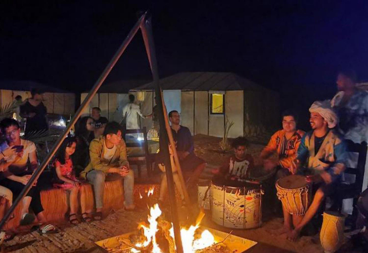5, Roses desert camp, Errachidia