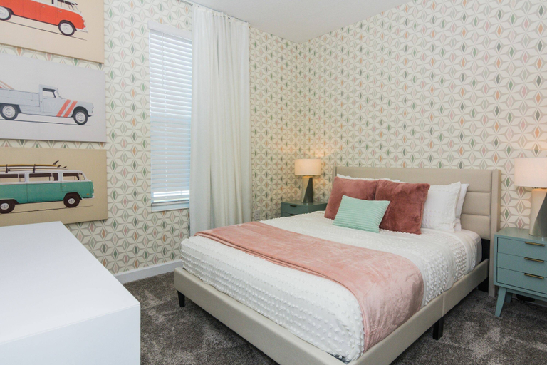 Bedroom 4, Modern Single Home - Pool and Game Room, Osceola