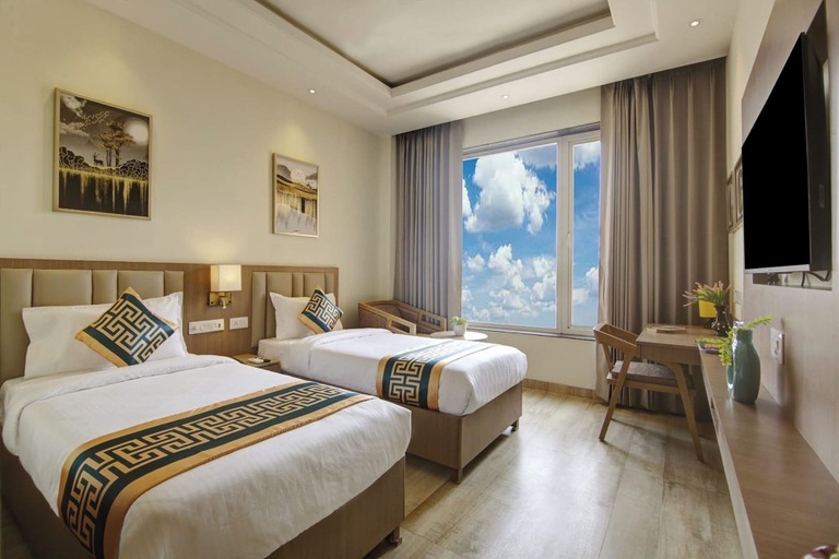 Bedroom 3, Hotel Shravasti Buddha Residency, Shravasti