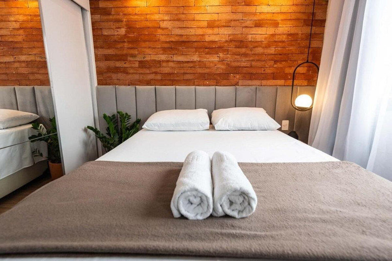 Bedroom 2, Apartamentos Belos e Modernos em Bela Vista | Bixiga no centro de Sao Paulo, São Paulo