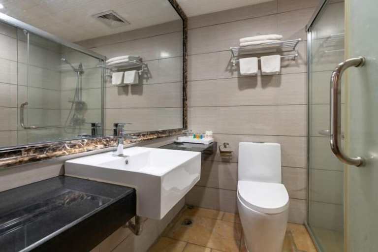 Bathroom 3, Yage Hotel, Baise