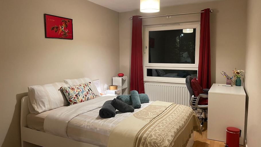 Bedroom 3, Cosy 1-bed Flat, Family Friendly, Free Parking, London