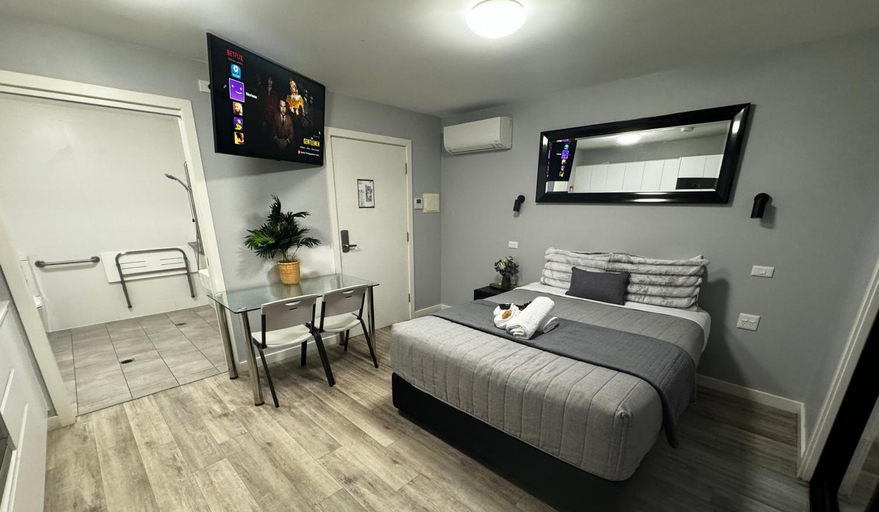 Bedroom 2, Foundry Apartments, Newcastle - Throsby