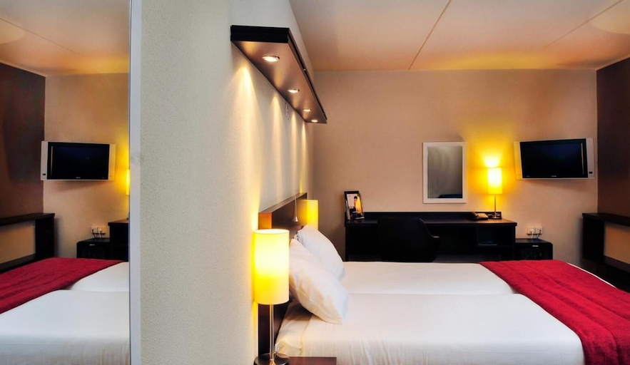 Bedroom 2, Tulip Inn Media Park Hilversum, Hilversum