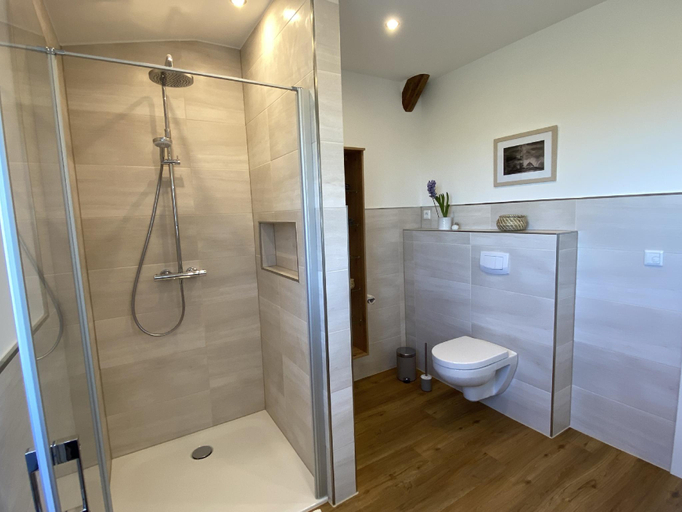 Bathroom 3, Ferienwohnung Watt'n Ausblick, Nordfriesland
