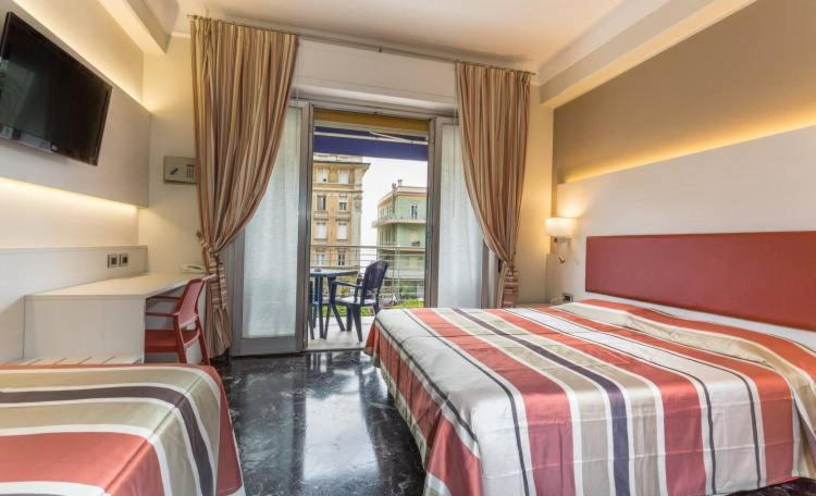 Bedroom, Hotel Villa Delibera, Savona