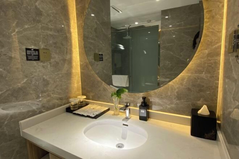 Bathroom 4, Wenbi Hotel, Changzhou