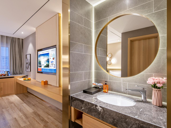 Bathroom, Orange Hotel Tianjin Binhai New Area Conch Bay, Tianjin