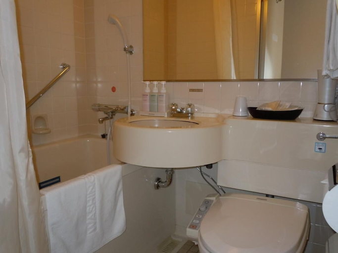 Bathroom 3, Aizuwakamatsu Washington Hotel, Aizuwakamatsu