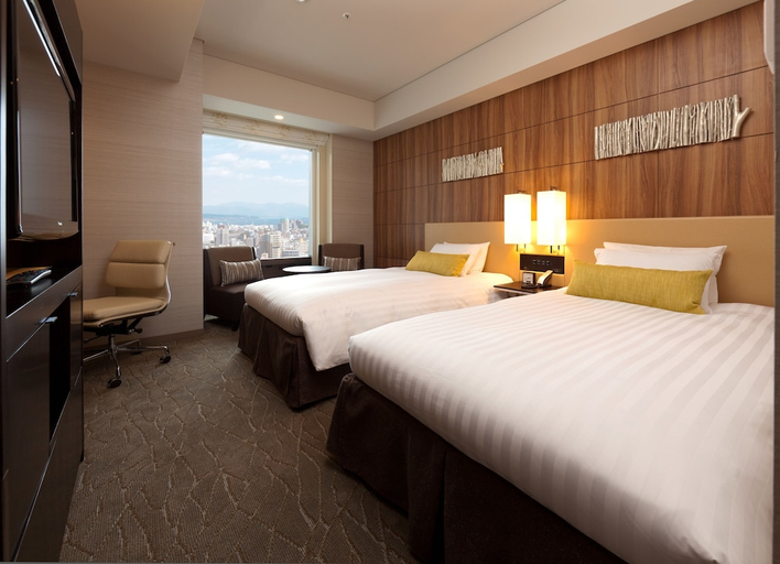 Bedroom 2, Solaria Nishitetsu Hotel Kagoshima, Kagoshima