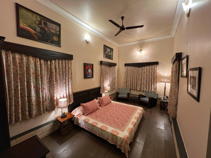 Bedroom 2, Vijai Mahal - A Colonial Homestay, Ajmer
