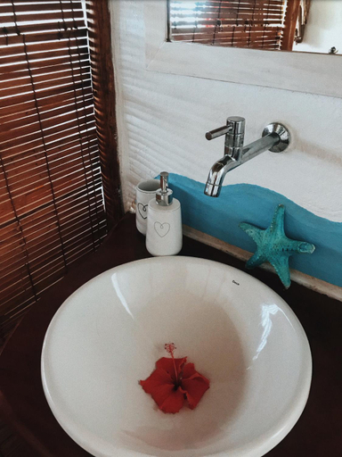 Bathroom, Eco-Pousada Casa Bobo, Cairu