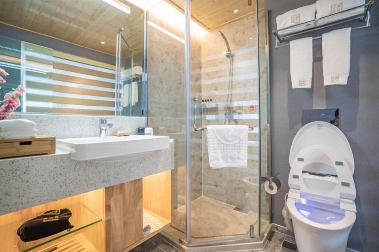Bathroom 4, Youxi Guxi Galaxy Moon Mountain House, Sanming