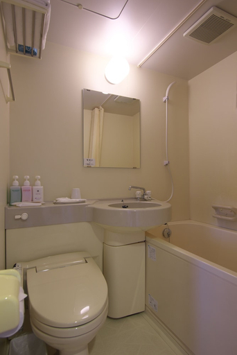 Bathroom 2, Toyooka Sky Hotel, Toyooka