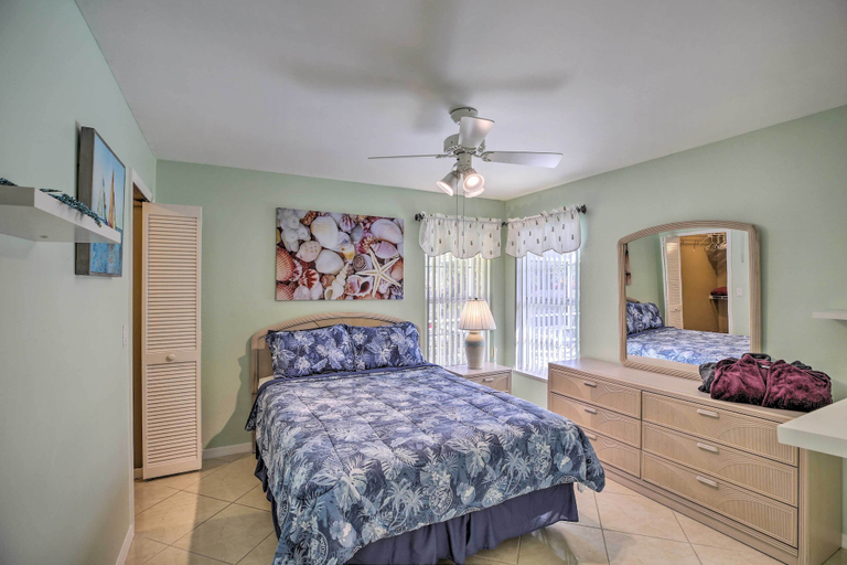 Bedroom 4, Sun-soaked Cape Coral Getaway w/ Heated Pool, Lee