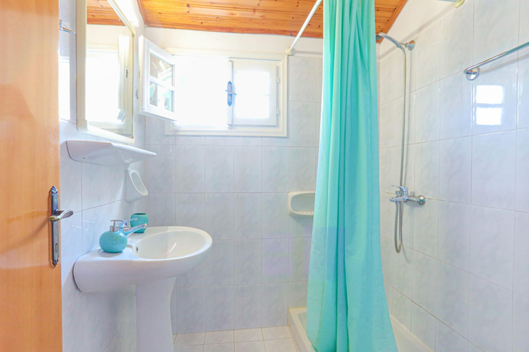 Bathroom, Anna Apartment Agios Stephanos, Ionian Islands
