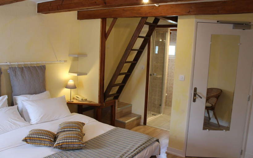 Bedroom 2, Auberge Le Colombien - Hôtel Restaurant, Indre-et-Loire