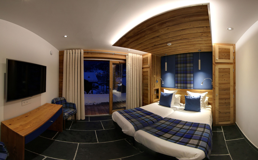 Bedroom 4, Les Chalets d'Adelphine, Haute-Savoie