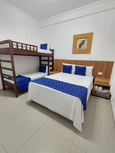 Bedroom 2, Pousada Vistazul - Pe na Areia, Bertioga