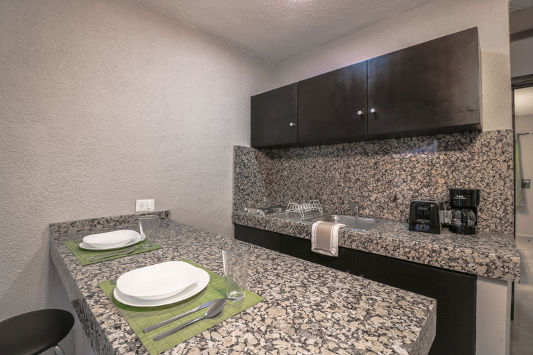 Bathroom 2, Apartment Fogon 004, Cozumel