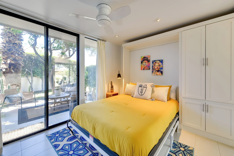 Bedroom 3, Chic Palm Springs Condo w/ Pool, Patio & Fire Pit, Riverside