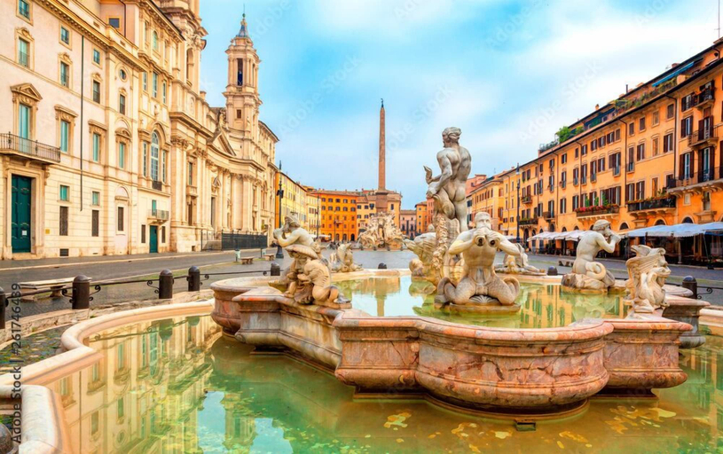 Exterior & Views 2, GHR Navona Inn, Rome
