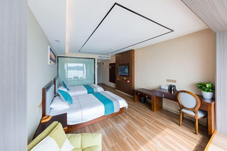 Bedroom 1, Piaoyang Guohai Guesthouse, Zhoushan