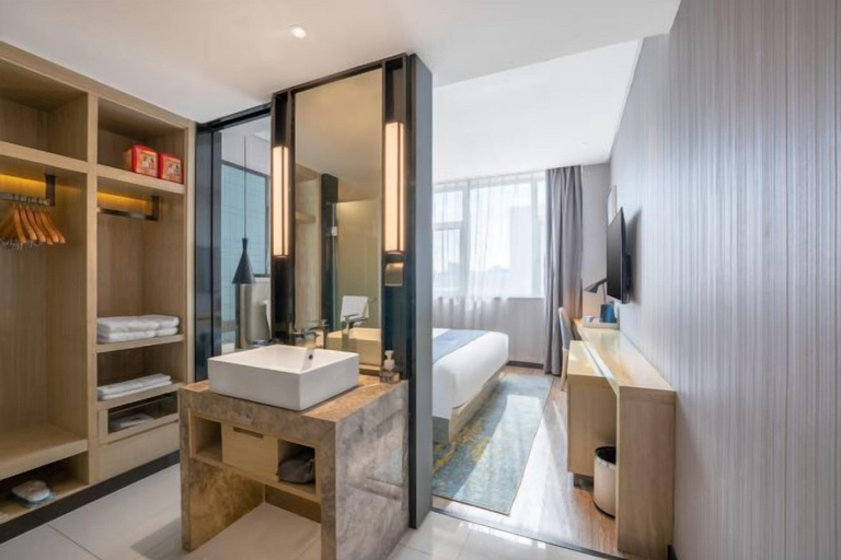 Bathroom 4, Echarm Hotel (Gaoqing Zhongcheng International), Binzhou