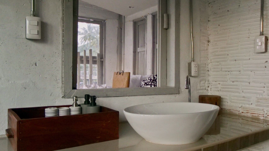 Bathroom 3, Artisan Koh Yao Yai Upcycle design Ocean front Villas, Ko Yao District