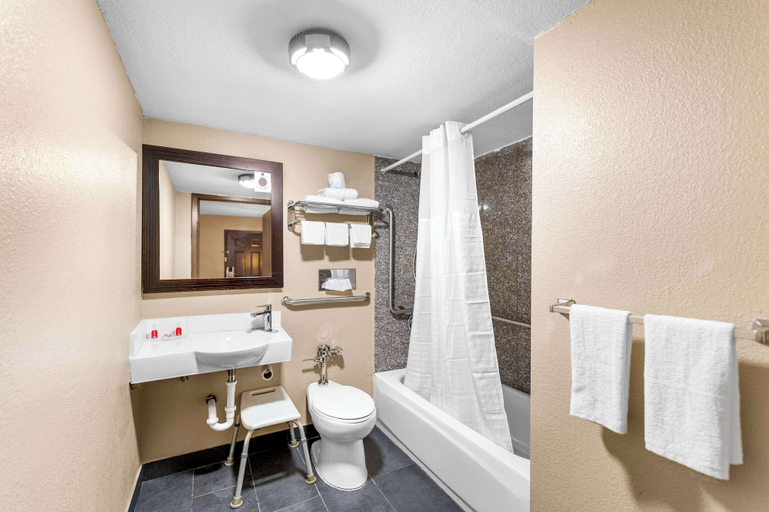 Bathroom 4, Econo Lodge Texarkana I-30, Miller