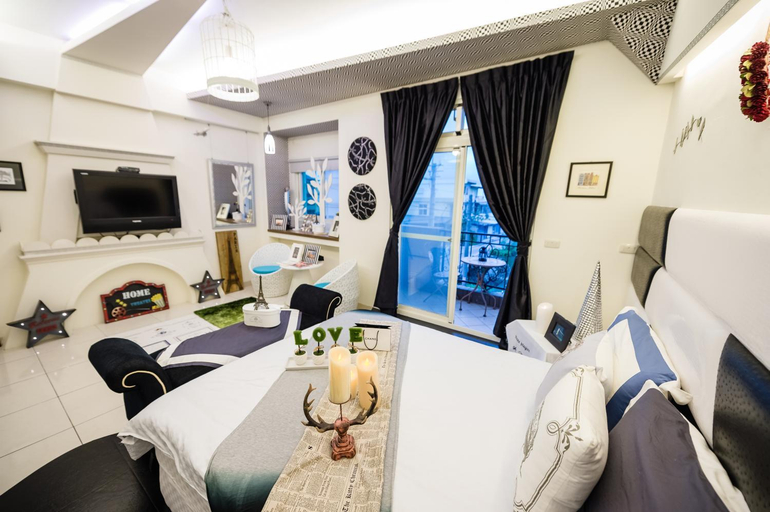 Bedroom 2, Paris Cafe Hostel , Yilan