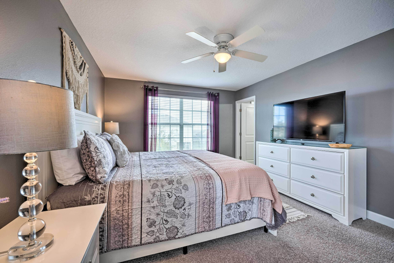 Bedroom 3, Chic Villa w/ Resort Perks ~ 10 Mi to Disney!, Osceola