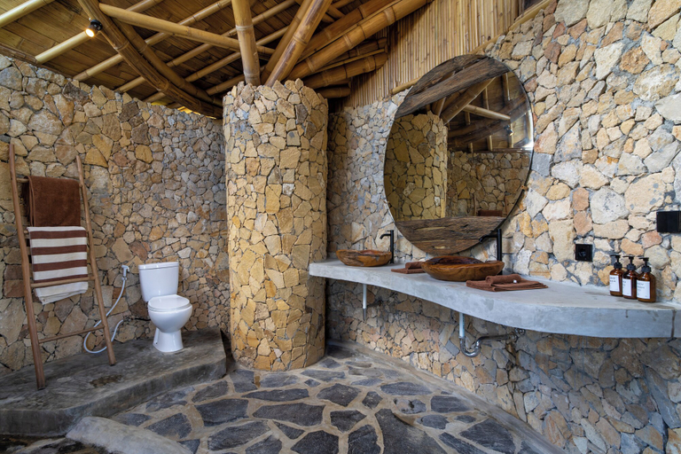 Bathroom 5, Anima Eco Lodge, Lombok