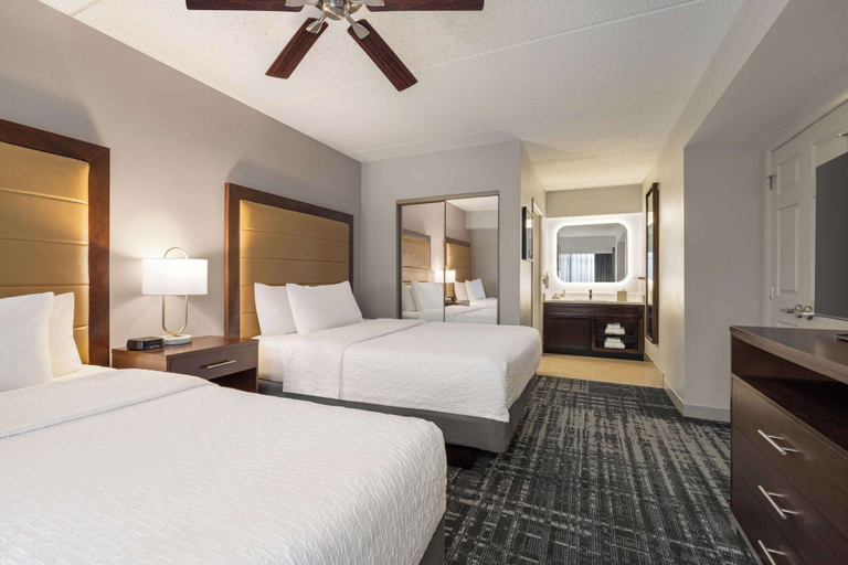 Bedroom 2, Homewood Suites by Hilton Washington, D.C. Downtown, Washington D.C.
