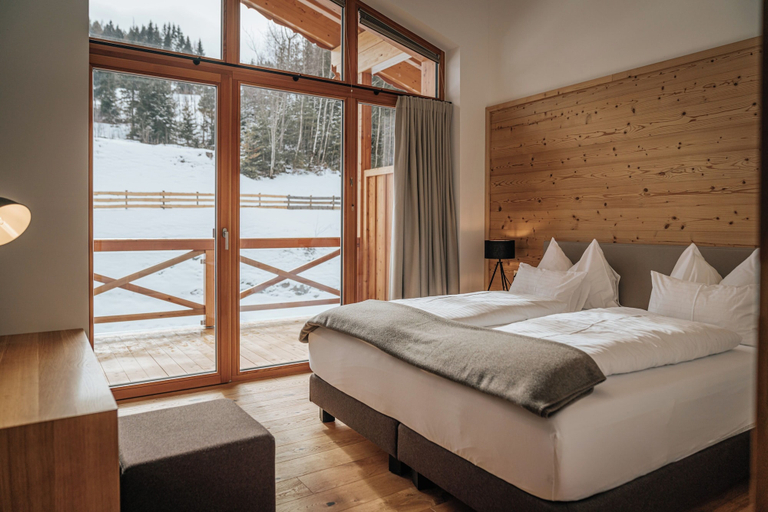 Bedroom 2, Skylodge Alpine Homes, Liezen