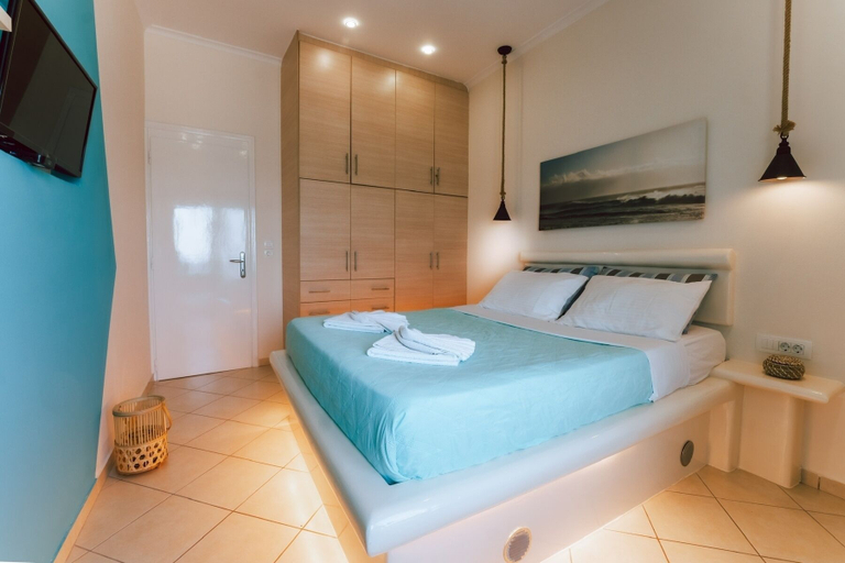 Bedroom 4, Sagma Beach apartment, South Aegean