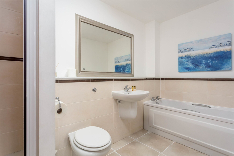 Bathroom, No27 The Barclay - Donnini Apartments, East Ayrshire