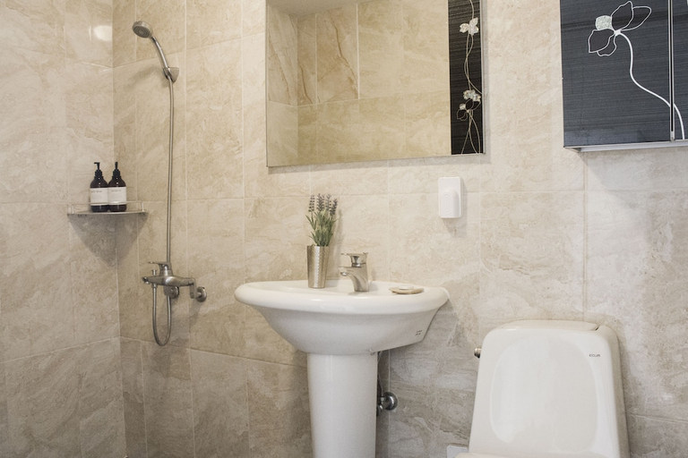 Bathroom 4, Dammora Resort, Seogwipo