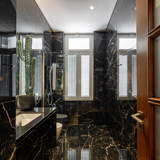 Bathroom shower, Kolonaki Chic Haven - A Downtown Retreat, Attica