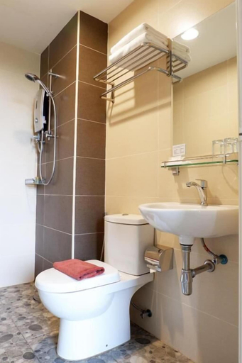Bathroom 3, Orkid Inn Mahkota Cheras, Hulu Langat