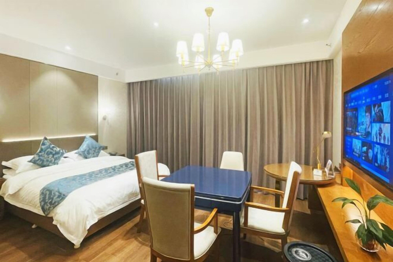 Bedroom 3, GEM Hotel (Jianhu Ouboliya Zunyuan), Yancheng