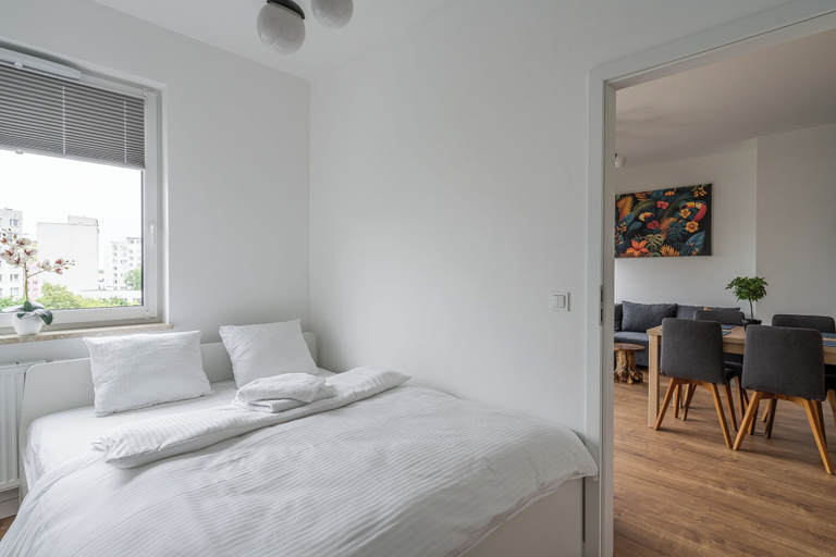 Bedroom 3, RentPlanet - Apartament Chorwacka, Trzebnica