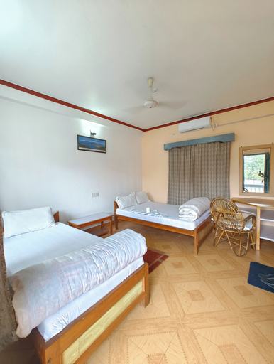 Bedroom 3, Hotel Mountain View, Gandaki