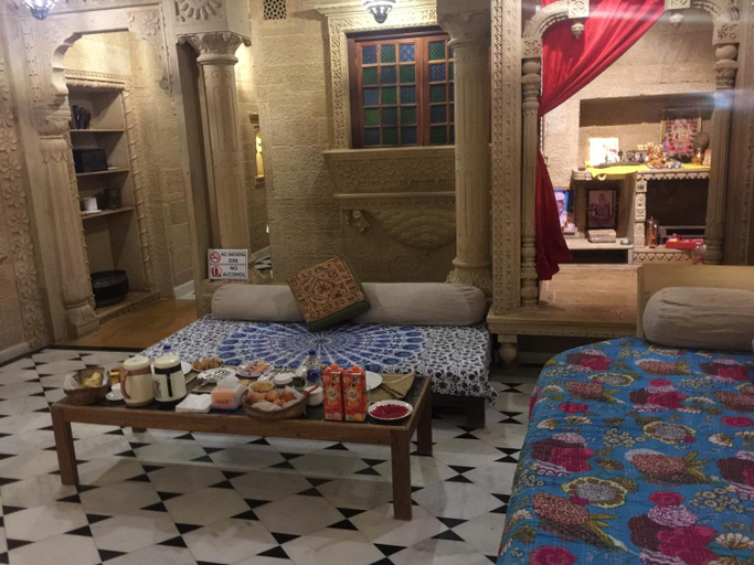 Public Area, Diamond Guest House - On Fort, Jaisalmer
