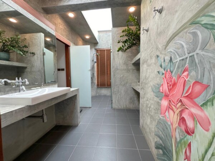 Bathroom, Baankwaeom Boutique Homestay Amphawa บ้านแควอ้อม บูติคโฮมสเตย์, Amphawa