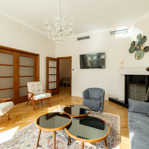 Living room 3, Kolonaki Chic Haven - A Downtown Retreat, Attica