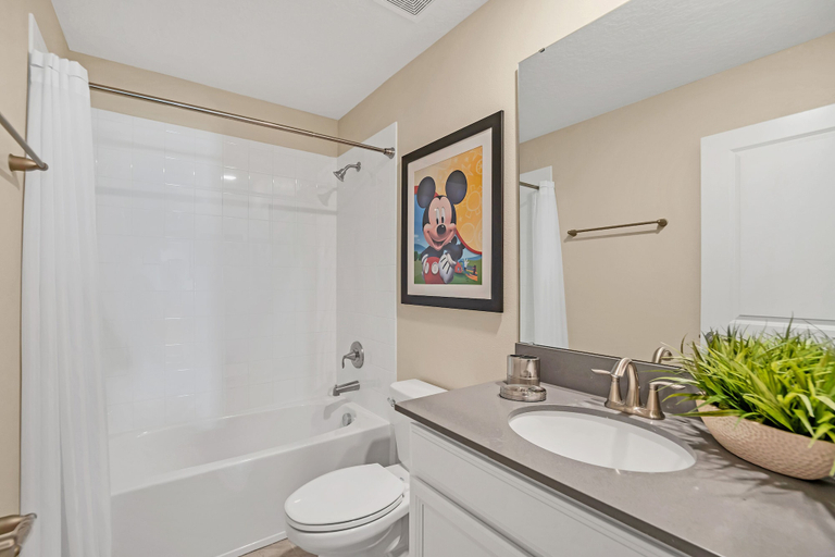 Bathroom 4, Large Villa, Private Pool+game Room+movie Theater!, Osceola
