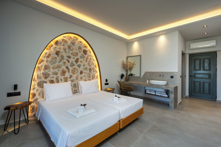 Bedroom 3, Celestial Lindos suites, South Aegean